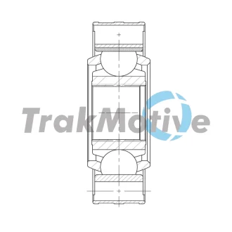 TRAKMOTIVE VW К-кт ШРКШ внутріш. MULTIVAN T5 2.0 BiTDI 4motion 09-15 Trakmotive/Surtrack 450307
