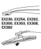 Щетка стеклоочистителя каркасная задняя 300mm (12\'\') ExactFit Rear MINI (R50, R53) (B) TRICO Trico EX303 (фото 4)