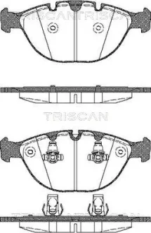 Колодки гальмівні передні TRISCAN 811011011