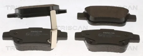Комплект тормозных колодок TRISCAN 811013062