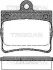 Колодки гальмівні задні TRISCAN 811023016 (фото 1)