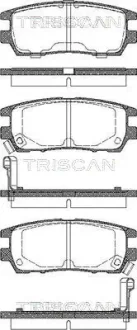 Колодки гальмівні задні TRISCAN 811042003