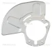 Захист гальмівного диска передній лів Opel Astra G, Astra H, Zafira 1.4-2.2D 04.99- TRISCAN 812524105 (фото 2)