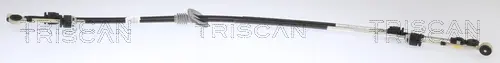FORD трос КПП (подвійний) FOCUS III 1.0-1.6 12- TRISCAN 814016751 (фото 1)