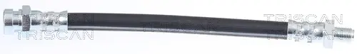 Шланг гальмівний, передній Hyundai Pony Mitsubishi Colt I, Colt Ii, Colt Iii, Cordia, Eclipse I, Galant Ii, Galant Iii 1.2-2.6 12.78-12.07 TRISCAN 8150 42102 (фото 1)