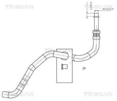 Автодеталь TRISCAN 851611002