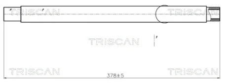 Патрубок TRISCAN 851611008