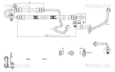 Автодеталь TRISCAN 851611013