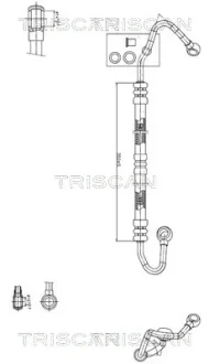 Патрубок TRISCAN 851611018