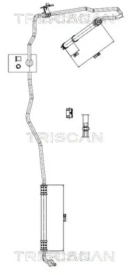 Патрубок TRISCAN 851616002 (фото 1)