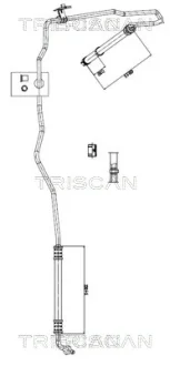 Патрубок TRISCAN 851616002