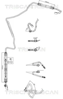 Патрубок TRISCAN 851629009