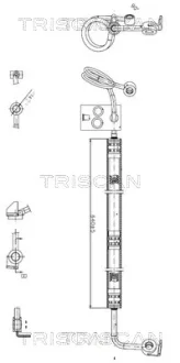 Патрубок TRISCAN 851629039