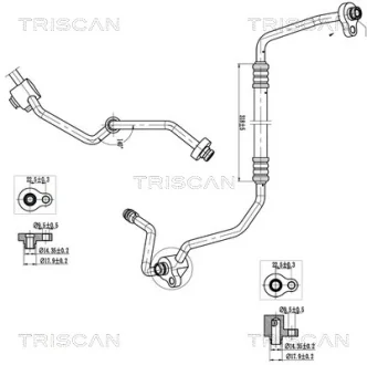 Патрубок TRISCAN 901016009