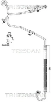 Патрубок TRISCAN 901028001