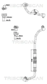 Патрубок TRISCAN 901029024