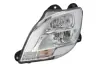 Фара лів (H1/LED/PY21W, ручн, без мотора, включає денні ходові вогні, колір відбивача: хром, колір повороту: прозор) DAF CF, XF 106 10.12- TRUCKLIGHT HLDA006L (фото 1)