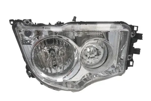 Фара Прав (H1/H21W/H7/PY21W/W5W, ручн, без мотора, включає денні ходові вогні, колір відбивача: хром, колір повороту: прозор) MERCEDES ACTROS MP4 / MP5, ANTOS, AROCS 07.11- TRUCKLIGHT HLME015R (фото 1)