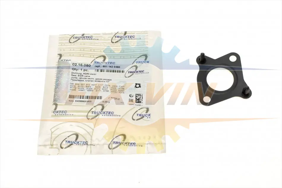 Прокладка клапана EGR MB Sprinter 06- OM651 (клапан ВГ / трубопровод рециркуляції ВГ) AUTOMOTIVE TRUCKTEC 02.16.080 (фото 1)