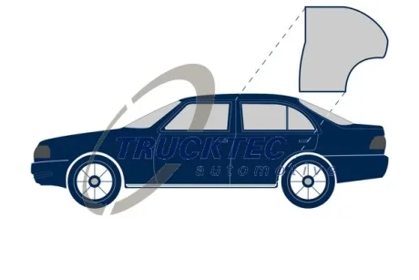 Резинка уплотняющая передней двери TRUCKTEC 02.53.029