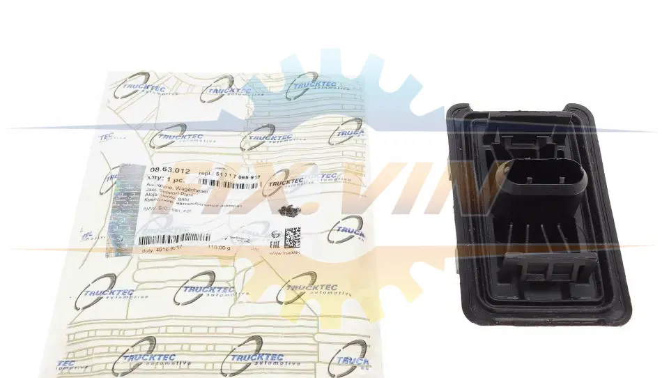 Подушка піддомкратна BMW 5 (E60/E61)/X3 (F25)/X4 (F26) 01-18 AUTOMOTIVE TRUCKTEC 08.63.012 (фото 1)