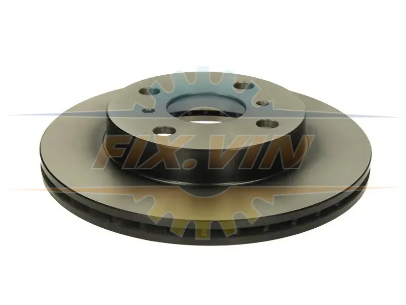Диск гальмівний (1 шт.) TOYOTA Yaris \'\'F D=235mm \'\'99-05 TRW DF4112 (фото 1)