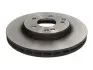 Диск гальмівний (1 шт.) MERCEDES C200/C230/C240/C250/C280/CL420/CL500/CL600/CLK200/CLK230/E200/ TRW DF4180 (фото 1)