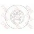 Диск гальмівний (1 шт.) OPEL Astra H/Combo/Meriva "F D=280mm "02>> TRW DF4426 (фото 2)