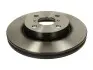 Диск гальмівний (1 шт.) DAIHATSU/TOYOTA Charade/Yaris \'\'F D=258mm \'\'02>> TRW DF4842 (фото 1)