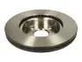 Диск гальмівний (1 шт.) DAIHATSU/TOYOTA Charade/Yaris \'\'F D=258mm \'\'02>> TRW DF4842 (фото 2)