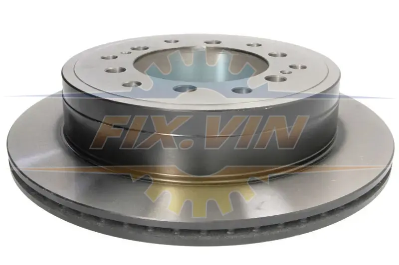Диск гальмівний (1 шт.) TOYOTA Land Cruiser [J15] \'\'R D=312mm \'\'09>> TRW DF6342 (фото 1)