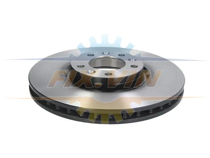 Диск гальмівний (1 шт.) CITROEN/PEUGEOT Berlingo/C4/C5/3008/308/407/508 "F D=304mm "14>> TRW DF6419 (фото 1)