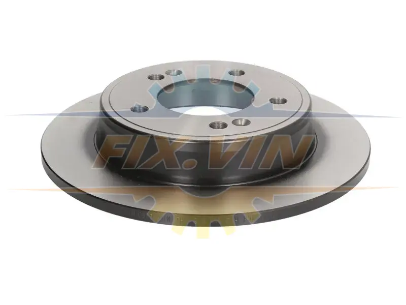 Диск гальмівний (1 шт.) HYUNDAI/KIA Elantra/I30/Veloster/Ceed/Soul "R D=262mm "11>> TRW DF6627 (фото 1)