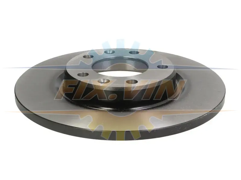Диск гальмівний (1 шт.) CITROEN/PEUGEOT C4/308 "R D=268mm "13>> TRW DF6656 (фото 1)