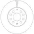 Диск гальмівний SEAT/SKODA/VW Leon/Octavia/Golf "F D=276mm "14>> TRW DF6903S (фото 1)