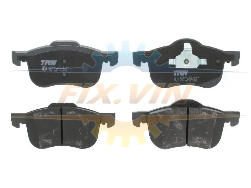 Гальмівні колодки дискові VOLVO S60/S80/V70/V70 Cross Country/V70 XC/XC70 TRW GDB1388 (фото 1)