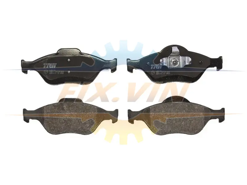 Колодка торм. диск. FORD FIESTA, FUSION, MAZDA 2 передн. (пр-во) TRW GDB1419 (фото 1)