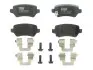 Гальмівні колодки дискові OPEL - VAUXHALL Astra/Astra Cabrio/Astra Coupe/Astra Van/Meriva/Tour (Cor TRW GDB1515 (фото 1)