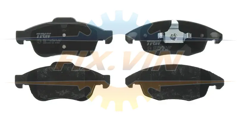 Гальмівні колодки дискові CITROEN/PEUGEOT Berlingo/C4/5008/Partner "06>> TRW GDB1690 (фото 1)