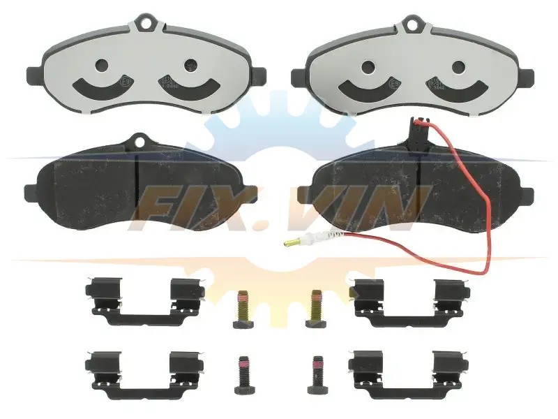 Гальмівні колодки дискові PEUGEOT/CITROEN/FIAT Jumpy/Scudo/Expert "F "07>> TRW GDB1719 (фото 1)