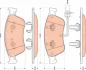 A_Гальмівні колодки дискові AUDI A8 "F "03-"10 TRW GDB1811 (фото 1)
