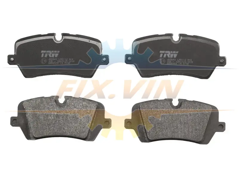 Гальмівні колодки дискові Land Rover "R "12>> TRW GDB2029 (фото 1)