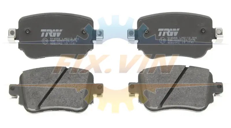 Гальмівні колодки дискові AUDI/SEAT/SKODA A1/Leon/Octavia "R "12>> TRW GDB2042 (фото 1)