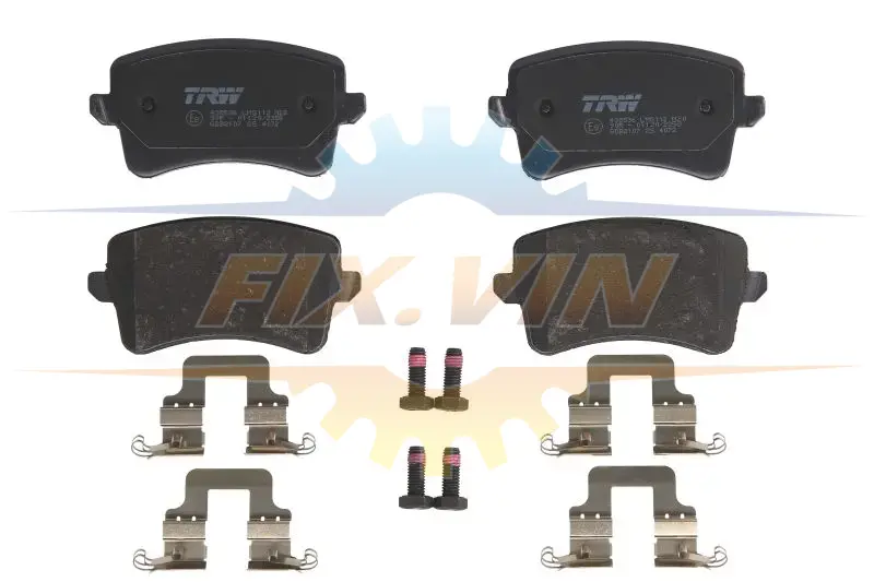 Гальмівні колодки дискові AUDI A4/A5/Q5 "R "07>> TRW GDB2107 (фото 1)