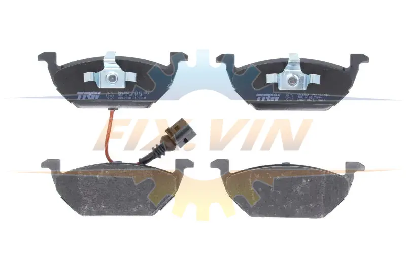 Гальмівні колодки дискові AUDI/SEAT/SKODA/VW A3/Leon/Octavia/Caddy/Golf "04-18 TRW GDB2108 (фото 1)