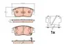 Гальмівні колодки, дискові TRW GDB2197 (фото 1)