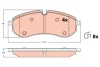 Гальмівні колодки дискові MAN/VW TGE/Crafter "R "16>> TRW GDB2382 (фото 1)