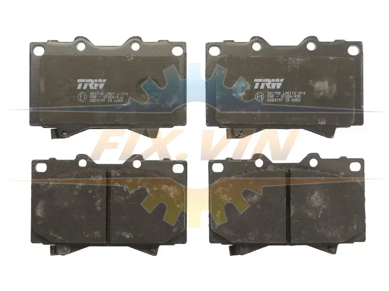 Гальмівні колодки дискові LEXUS - TOYOTA LX 470/Landcruiser 100/Landcruiser 400/Landcruiser 500/Lan TRW GDB3197 (фото 1)