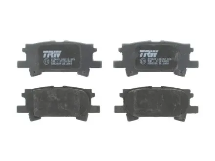 Гальмівні колодки дискові LEXUS RX 300/RX 400h TRW GDB3339