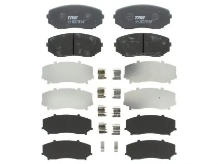 Гальмівні колодки дискові MAZDA CX7 F "07>> TRW GDB3471